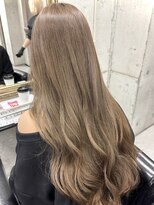 ルノン(LUNON)&nbsp;黒髪クラゲヘアーオリーブグレー小顔ココアベージュ