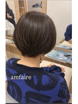 ヘアサロン アンフェール(Hair Salon Amfaire)&nbsp;【Shimizu】大人丸みショート