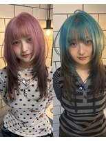 ベレーザ 渋谷(BELEZA)&nbsp;18685渋谷_アンブレラカラーレイヤールーツカラーエンドカラー