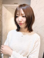メゾン ドゥ ジェメシェラ(Maison de gemeshe'ra)&nbsp;空気を纏う存在感 ニュアンスレイヤーボブ