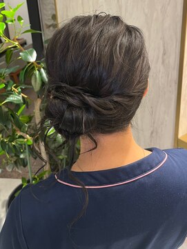 カインド 南青山(hair&make up KIND) サイドシニヨン