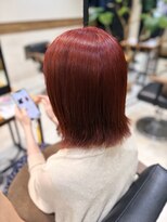 ケンジ 南林間(KENJE) 深みワインレッドで魅せるダブルカラー