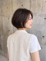 アトラ ハッピーヘアライフ 昭和町店(attra happyhairlife)&nbsp;ぷつっとラインのミニボブ