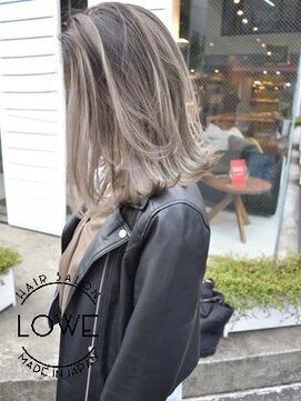 ルーヴェ(LOWE) トレンド!バレイヤージュと大人のホワイトベージュに