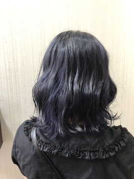 トムキャット(TOM CAT) メタルグレーインナーブルーパープル