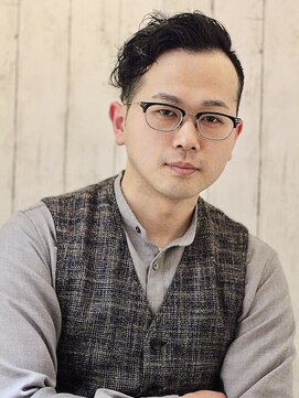 ソファ ヘア 仙台(Sofa) ビジネス七三分けツーブロック【Sofa仙台/髪質改善/oggiotto】