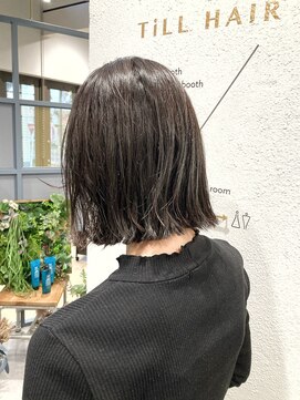 ティルヘアー(TiLL HAIR) 日本一楽で可愛い 切りっぱなし×ちょいハネ×オイル