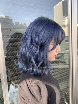 ヘアサロンM 新宿 発色抜群韓国風カラー