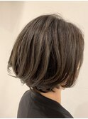 ファーストグレイカラー+ハイライト