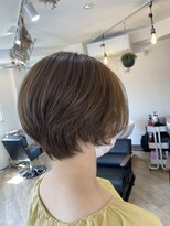 エンリー(ENlee)&nbsp;【川瀬莉穂】スッキリショート×オリーブグレージュ