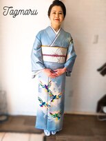 タグマル&nbsp;早朝料金なし！粋に着付けヘアセット☆