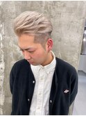【枚方】ブリーチカラー髪質改善カラーケアブリーチメンズカット