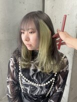ラニヘアサロン(lani hair salon)&nbsp;グレー×ライトグリーン