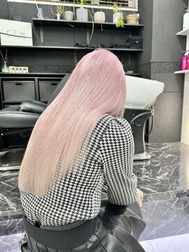 チュダック(ChuDuck) 韓国風《ペールピンク》ハイトーン/ケアブリーチ/ダブルカラー