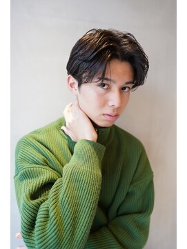 ニコ トウキョウ 渋谷(nico TOKYO) メンズセンターパート/ニュアンスパーマ