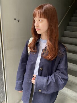 レイキョウト(Ray Kyoto) ワイドバング パッツン 前髪あり レイヤーカット