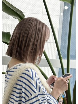 オルオル(OLU OLU) 切りっぱなしボブ