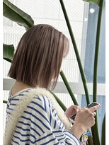 オルオル(OLU OLU) 切りっぱなしボブ