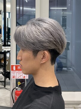 オーシャントーキョー 原宿(OCEAN TOKYO) ハイライトメンズ波巻きスパイラルパーマサーフスタイルウルフ