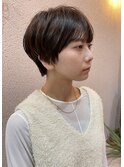 マッシュショート/似合わせショート/丸みショート/小顔ショート