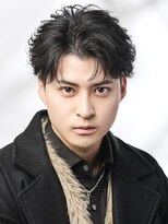 アイトーキョー 池袋(AI TOKYO) 黒髪フェザーパーマ