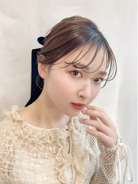 ネリー 銀座(NERIE) お呼ばれヘア/シースルーバング【銀座】