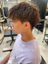 メンズ リコ(MEN'S RICO) 波巻きスパイラル波巻きパーマメンズパーママッシュ【大和】