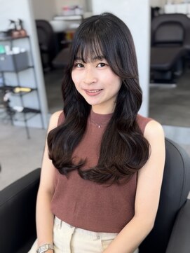 ジエクト カナウ(The Ect canow) 【顔周り似合わせカット】姫カットレイヤー/韓国風巻き