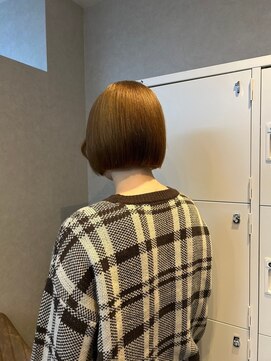 エル 新小岩(elu) 美髪/ワイドバング/レイヤーカット/くすみベージュ/新小岩駅