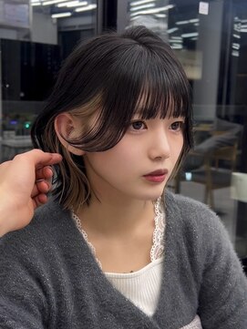 ビューナゴヤ 名駅(VIEW NAGOYA) 前髪カタログ/イメチェンスタイル/ウェーブパーマ/ミディ