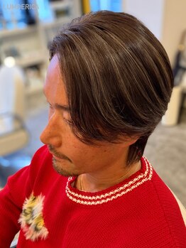 ラムデリカ(LUMDERICA)の写真/"白髪ぼかし"白髪ぼかしハイライト"で白髪もお洒落にカバー！若々しさと清潔感をプラスして大人の魅力UP◎