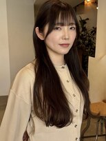 バーシャミ ヘアーアンドスパ(Baciami Hair&Spa) 【SENA】ダークブラウン×ロングヘア/博多