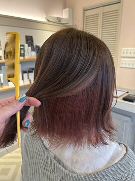 トゥーリ 二日市店(tuuli) tuuli♪二日市店　大人かわいいインナーカラー