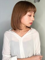カバーヘア ブリス 上尾西口店(COVER HAIR bliss)&nbsp;ぱっつん前髪ワンカールストレートボブディp1上尾20代30代40代