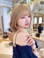 ロンド アンブル 四条烏丸(Lond ambre)&nbsp;丸みボブ/ハイミルクティー/韓国