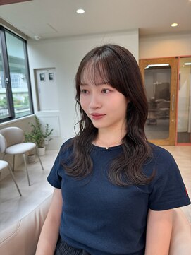 カルパ(calpa) シースルーバング×短めサイドバング×ローレイヤー