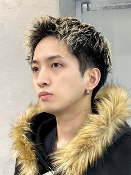 アビーファイブ(ABBEY 5) アクティブショートメンズヘアスパイキーショートメンズmen's
