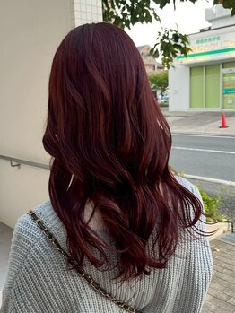 リカロヘアー(Ricaro hair)の写真/ナチュラルな透明感カラーやハイトーンも得意◎ぴったりなカラーがみつかる♪【学割U24/宇品】