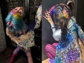 Lote.Sakae ケアブリーチ/ブリーチ/ハイトーン/ダブルカラー【4/23開店（予定）】の写真/デザイン性抜群!インナーカラー/ダブルカラー/ハイライトであなたの個性を引き出す◎[名古屋/栄/学割U24]