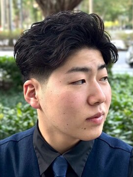 ヒロ銀座 バーバーショップ 札幌本店(HIRO GINZA BARBER SHOP) 札幌フェード×清潔感ビジネスショート