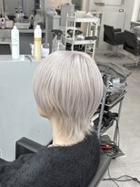 シェイロ(Cielro)&nbsp;メンズ/ショートウルフ×ホワイトカラー☆