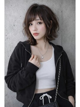 nina 梅田【ニナ】 【2/28 NEW OPEN(予定)】 【nina梅田】ラフに動くボブ