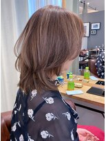 アトレ 武庫之荘(Atre.)&nbsp;似合わせカットレイヤーカットこなれミディフォギーベージュ