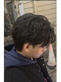 フェザー風毛流れショート