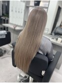 【Lapis新宿】ホワイトミルクティーベージュ