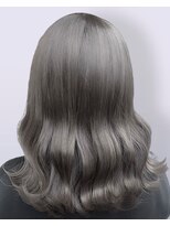 ユキオ ダル(Yukio Dal)&nbsp;ミディアムヘア外ハネボブ◎ブリーチなしカラー韓国風