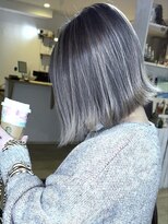 ブレイズヘアー(BLAZEhair) 【ブリーチ初心者オススメ】バレイヤージュ×ブリーチ1回