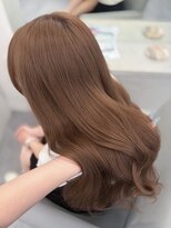ベレーザ 渋谷(BELEZA)&nbsp;19503_ブリーチなしミルクティーベージュカラーオリーブベージュ