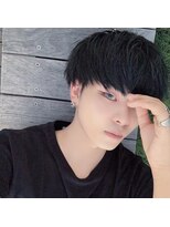 シン(syn)&nbsp;ナチュラルマッシュ ブルーブラック