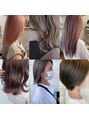 ミルヘアデザイン(mil hair design)&nbsp;ブリーチを使ったカラーのお客様多数♪[ダブルカラー/縮毛矯正]